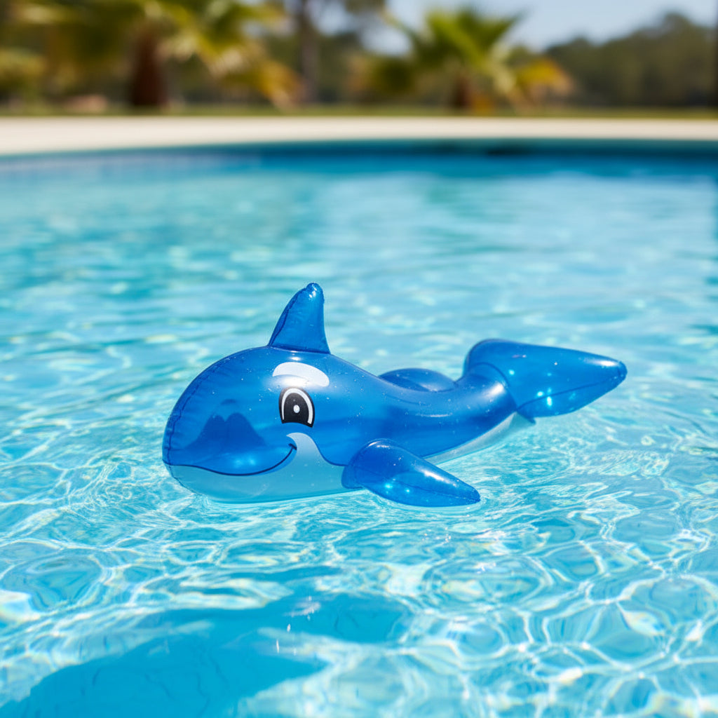 29717 - 28" Fish Swim Ring, 16" Beach Ball, Whale Ride-On, Watermelon Swim Armbands Set |TBD|