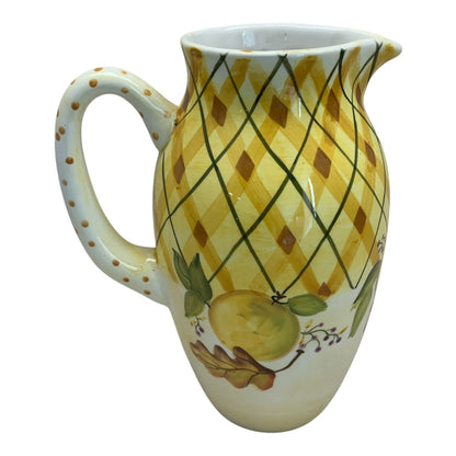 27350 - 3 qt Lemon Pitcher - |A-16 Top|