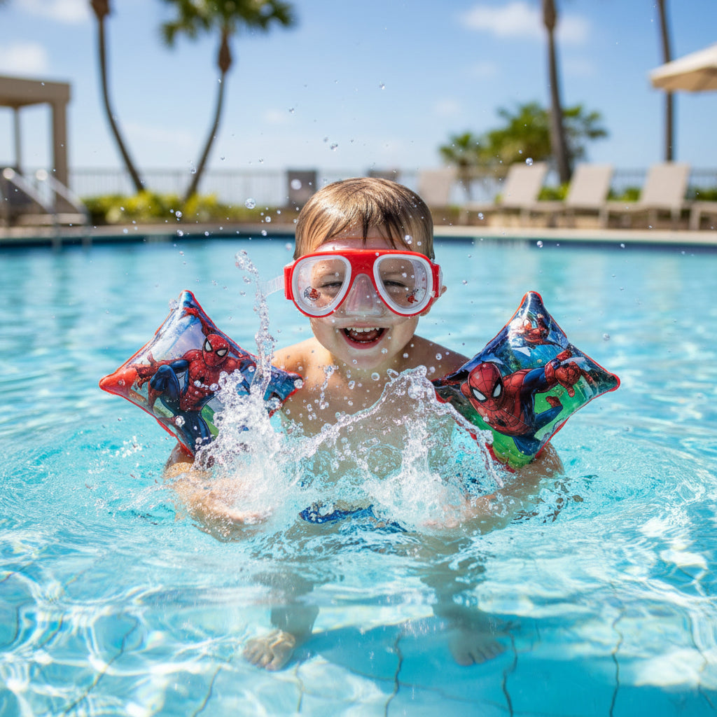 20365 - Marvel Spider Man Arm Floats and Goggles Set 5.8" |TBD|