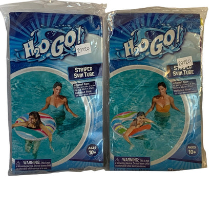 29720 - Set of 2 31.5" Striped Swim Tube |TBD|