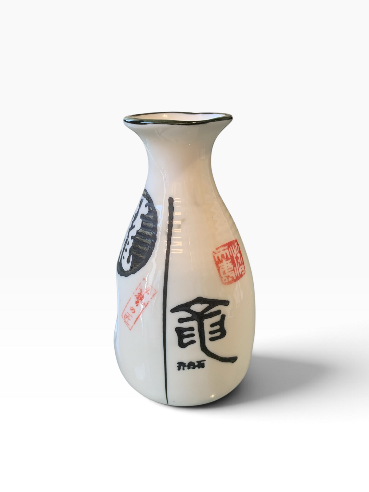 15740 - Glazed Ceramic 5 pc Sake Set |13-27|