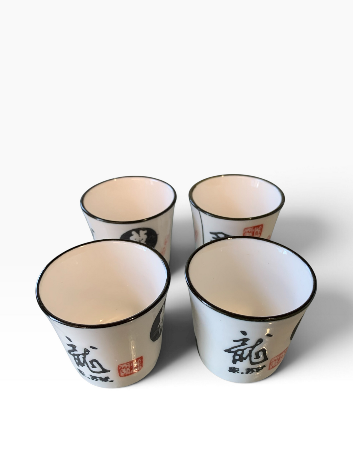 15740 - Glazed Ceramic 5 pc Sake Set |13-27|