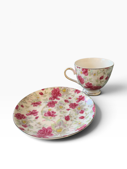 22092 - Grace's Teaware Floral Cup Saucer |10-15|