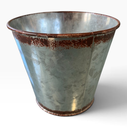 25016 - 4" Organic Market Bucket Tin |TBD|