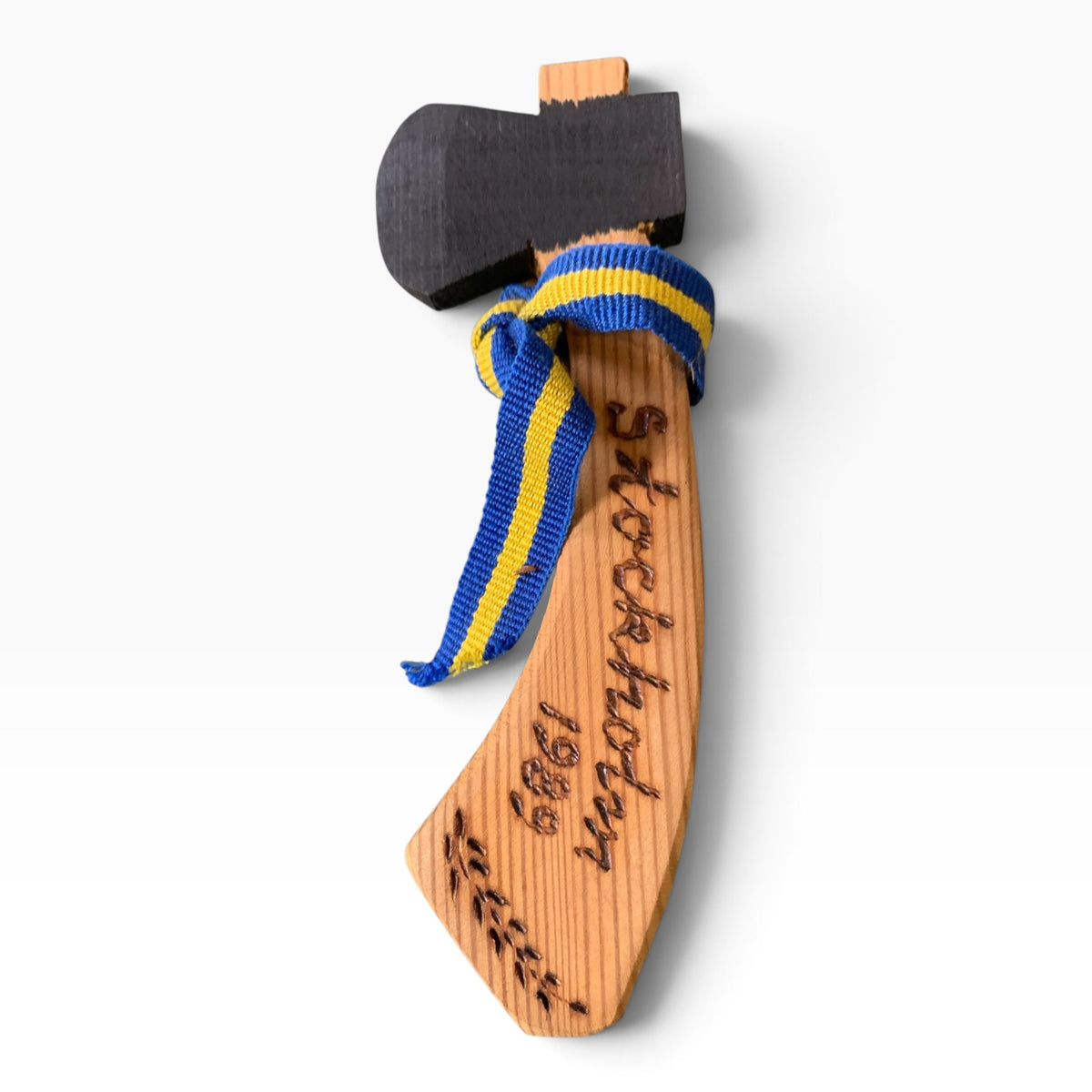 1416 - Stockholm 1989 Hatchet Toothpick Match Holder - |TBD|