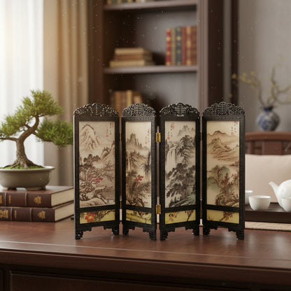 15943 - Mountains Folding Screen 11" |F-20|