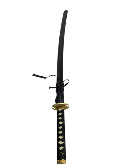 34692 - Samurai Black Sword with Dragon Suba 440 Stainless Blade 41 Inches |TBD|