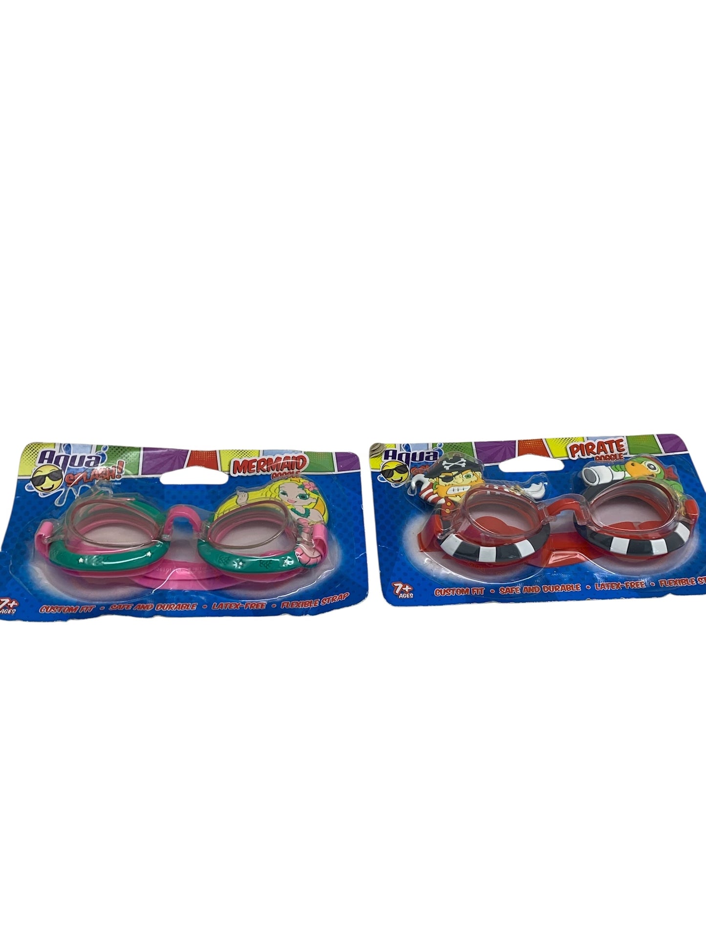 25649 - Mermaid and Pirate Aqua Splash Swim Goggles Set |TBD|