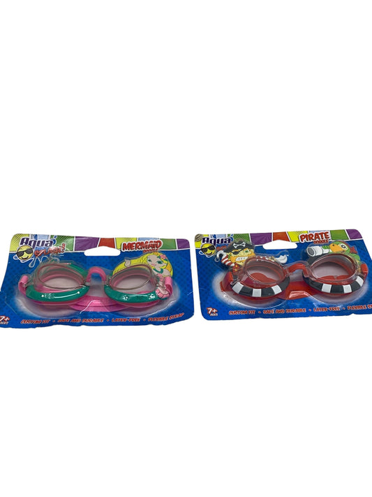25649 - Mermaid and Pirate Aqua Splash Swim Goggles Set |TBD|