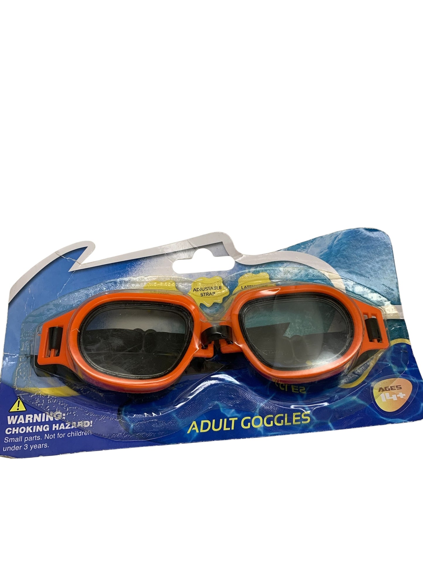 8984 - Orange and Blue Adult Swim Goggles Set |TBD|