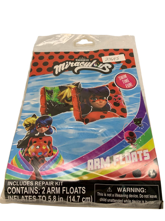 31808 - Miraculous Summer Beach Ball and Arm Floats Set 5.8" |TBD|