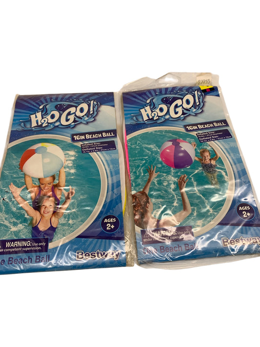 27934 - Set of 2 16" Traditional Beach Ball |TBD|