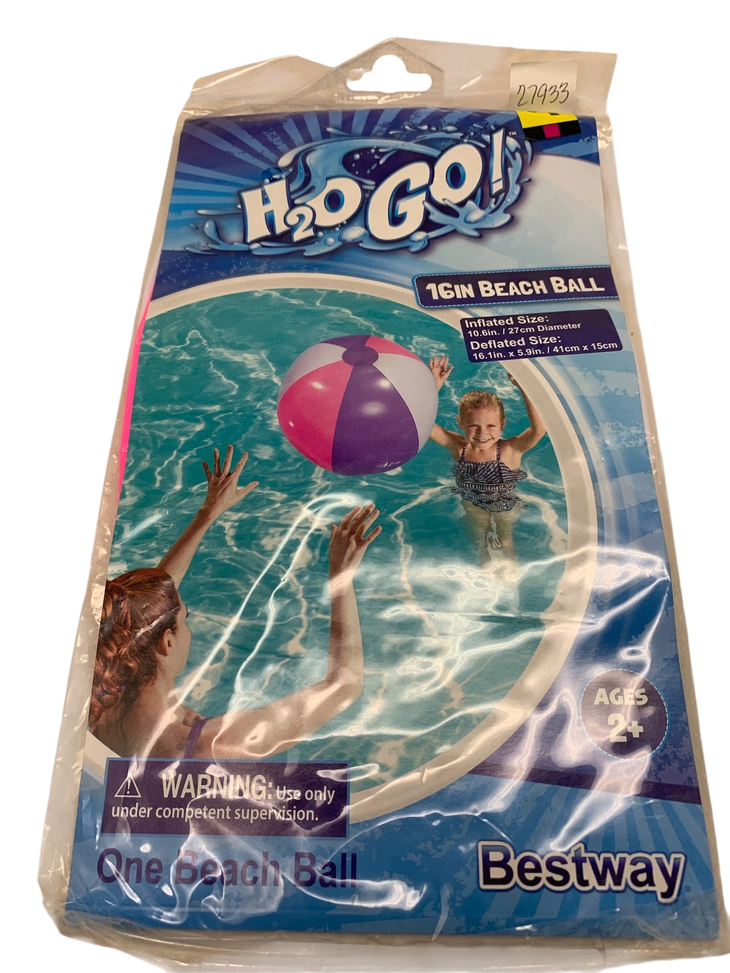 27934 - Set of 2 16" Traditional Beach Ball |TBD|