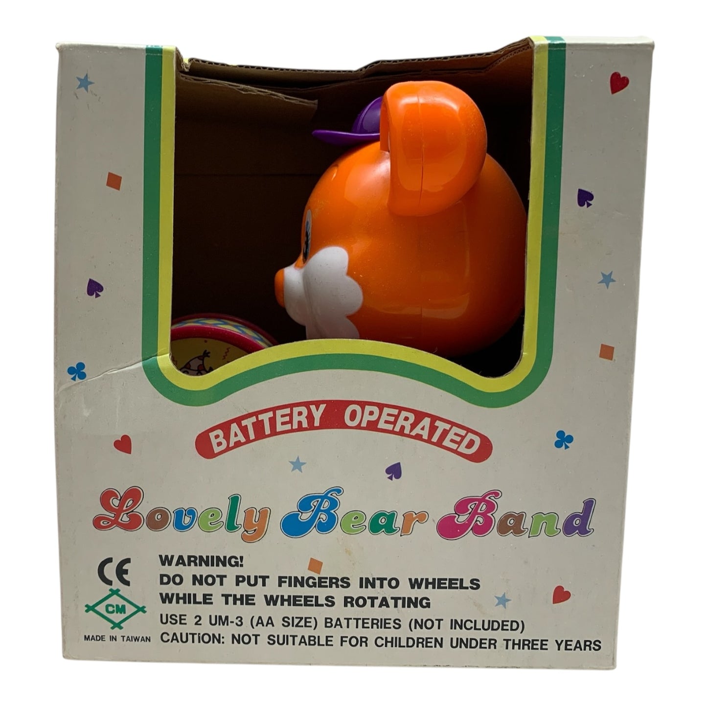 9430 - Vintage Cymballing Lovely Bear Band Battery Operated 6" |TBD|