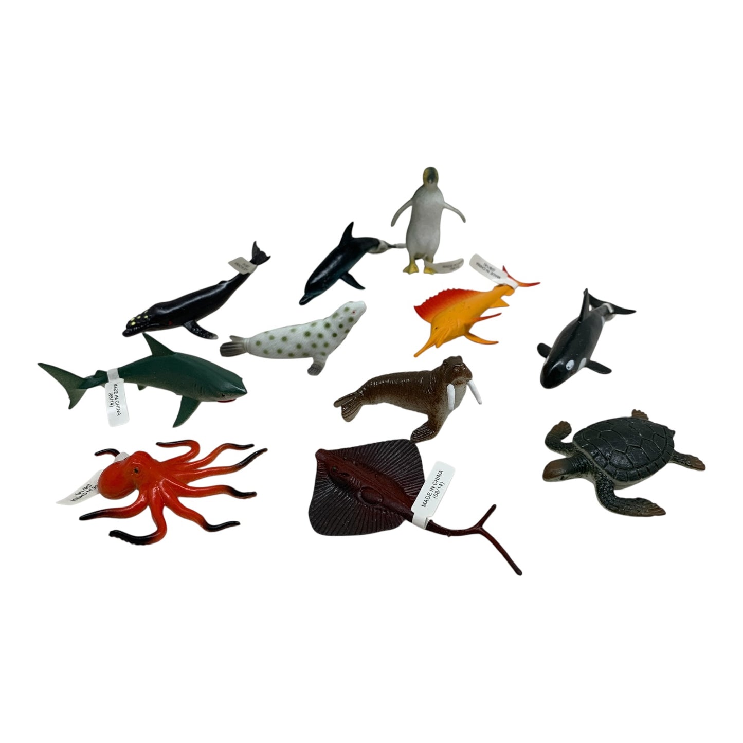 15876 - 11 Pieces Assorted Sea Life |9-11|