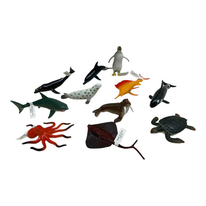 15876 - 11 Pieces Assorted Sea Life |9-11|