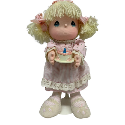 31894 - Precious Moments Charming Birthday Doll with Heartfelt Design and Intricate Details |H-49| sent for prep CL