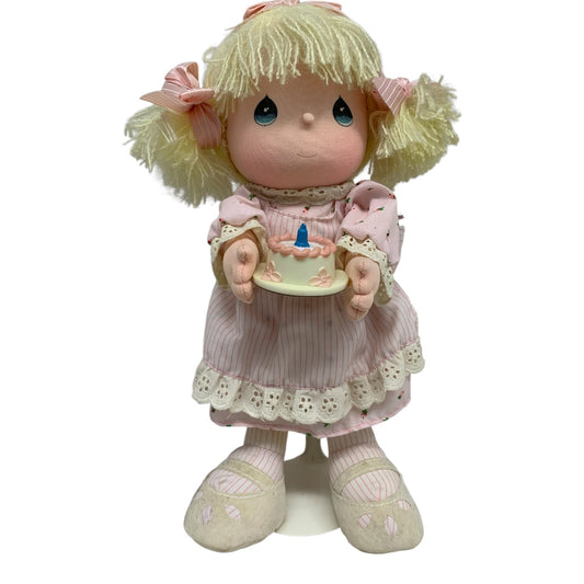 31894 - Precious Moments Charming Birthday Doll with Heartfelt Design and Intricate Details |H-49|