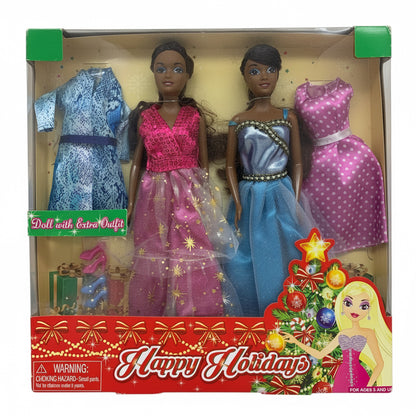 24598 - 2 Black Dolls 12" |TBD|