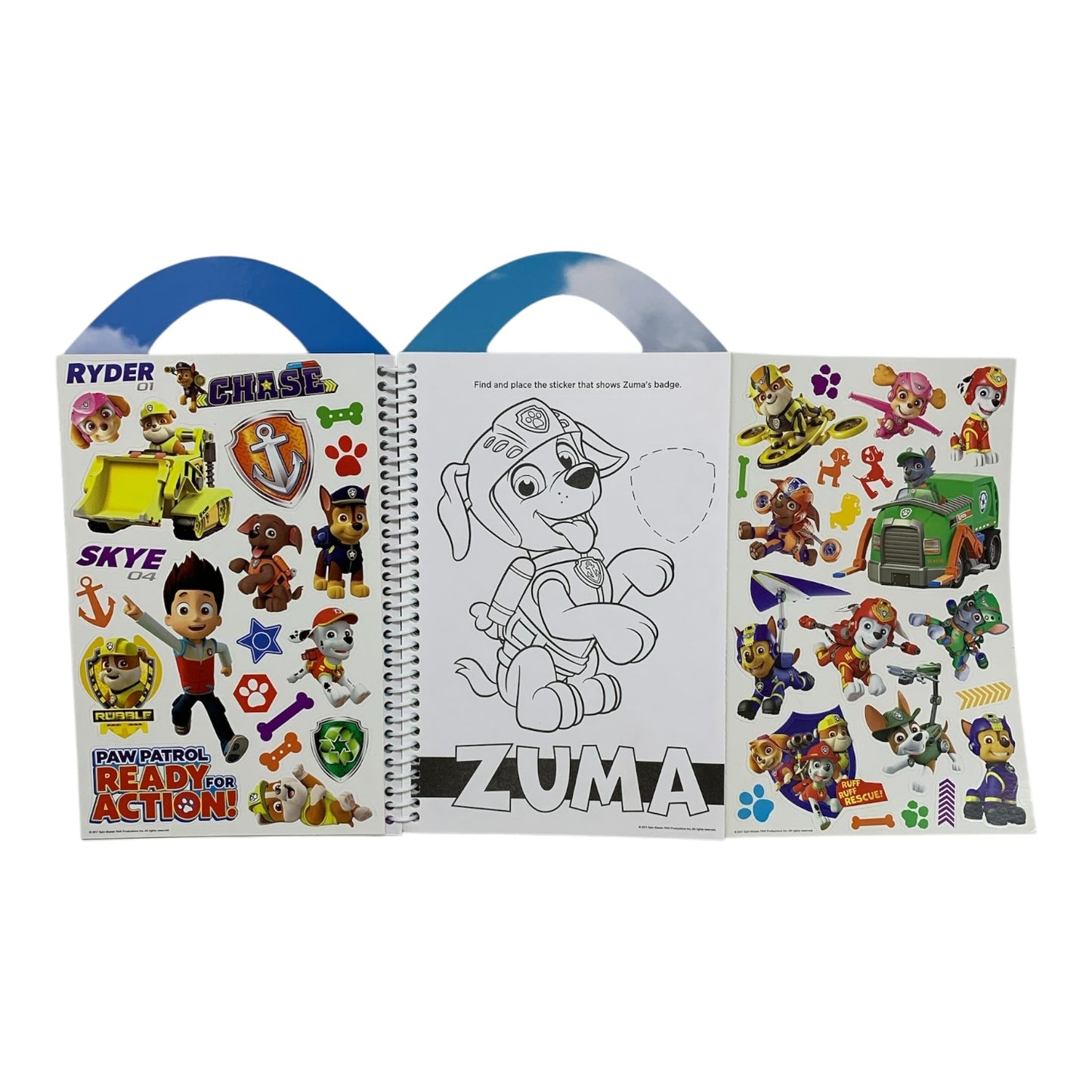 25881 - Paw Patrol Sticker Travel Book 10" |TBD|