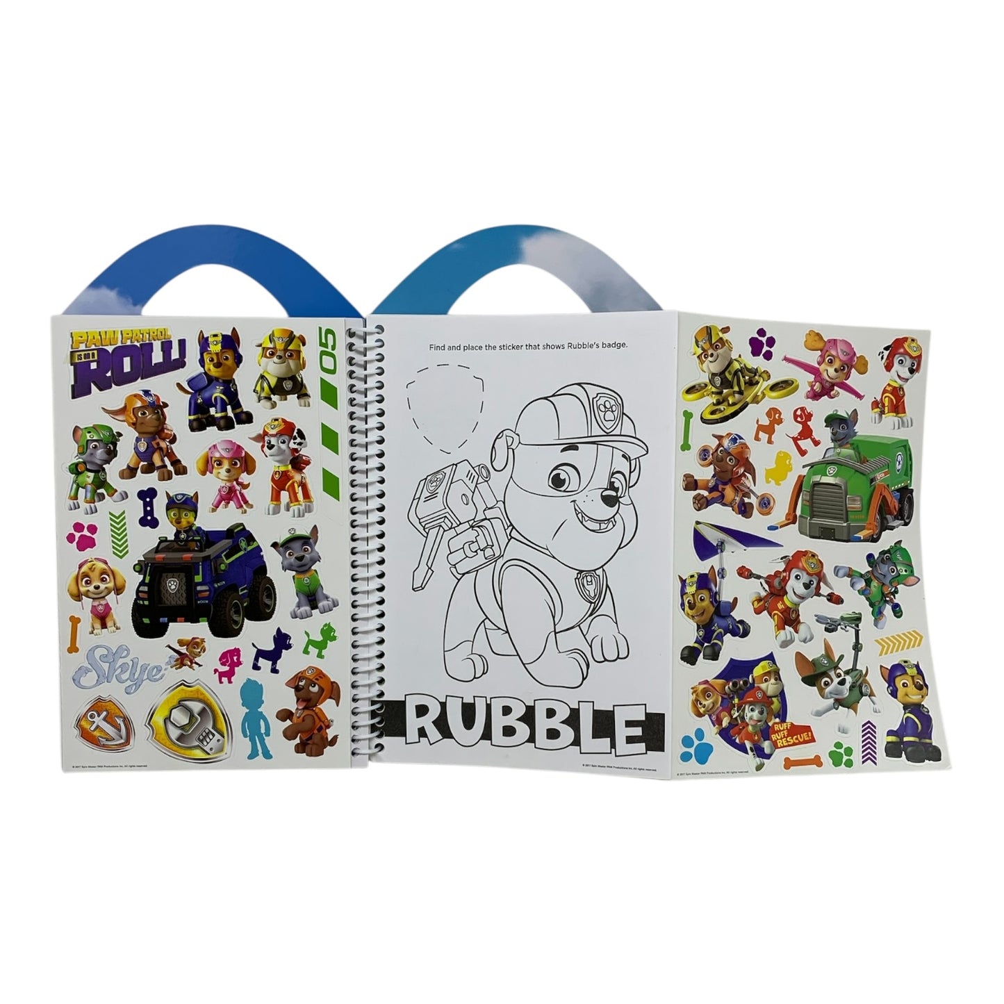 25881 - Paw Patrol Sticker Travel Book 10" |TBD|