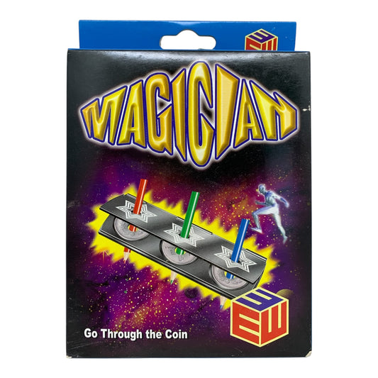 5353 - Magician Go Through the Coin MAGIC TRICK 7" |R-59|