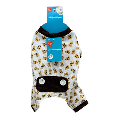 26014 - Cool Squirrel Pajama XSmall Dog 8" |TBD|