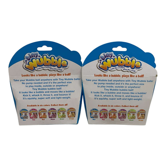 21992 - Setof Two Tiny Wubble - Blue 6" - |T-67|