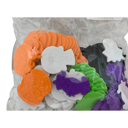 10692 - Set of Five Packs of 100 Count Novelty Foam Halloween Stickers 6" 500 Stickers - |2-16|