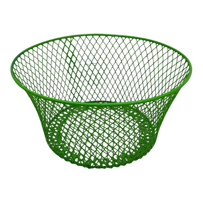 31068 - 8" Green Round Wire Basket |TBD|