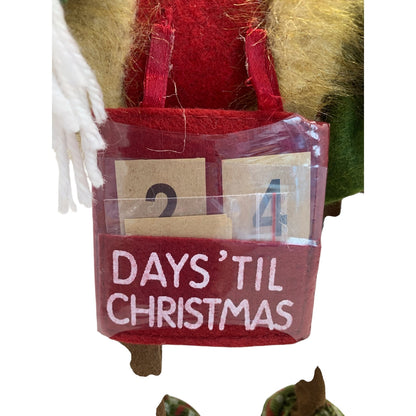 24231 - 21" Moose Decor With Calendar |Pod 2-40|