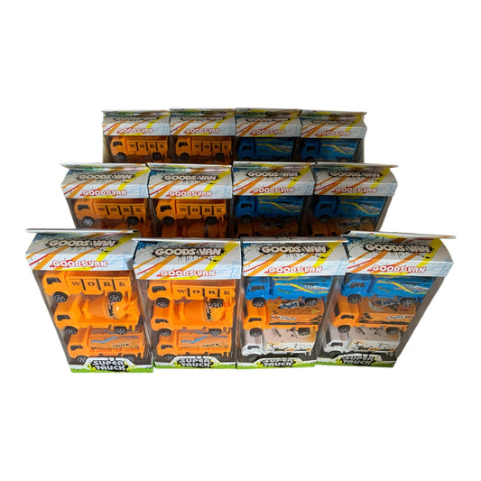15905 - Display for Resale 12 Sets 3Pc Super Truck Set 18" |T-75|