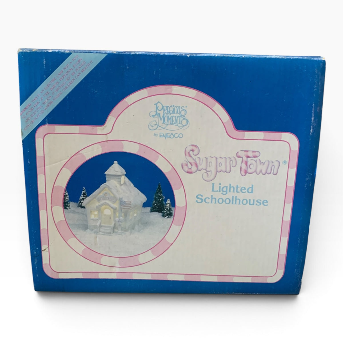 35569 - 7" Sugar town White Lighted Schoolhouse  #272795 |TBD|