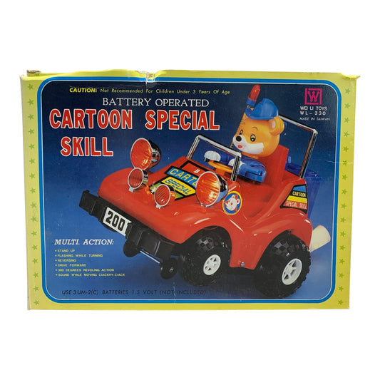 12168 - Vintage Cartoon Special Skill Car 10" |R-23 | |T-75|
