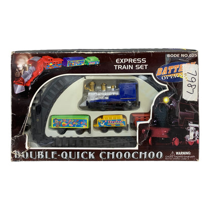 7987 - Express Train Set Double Quick Choo Choo 12" |R-40|