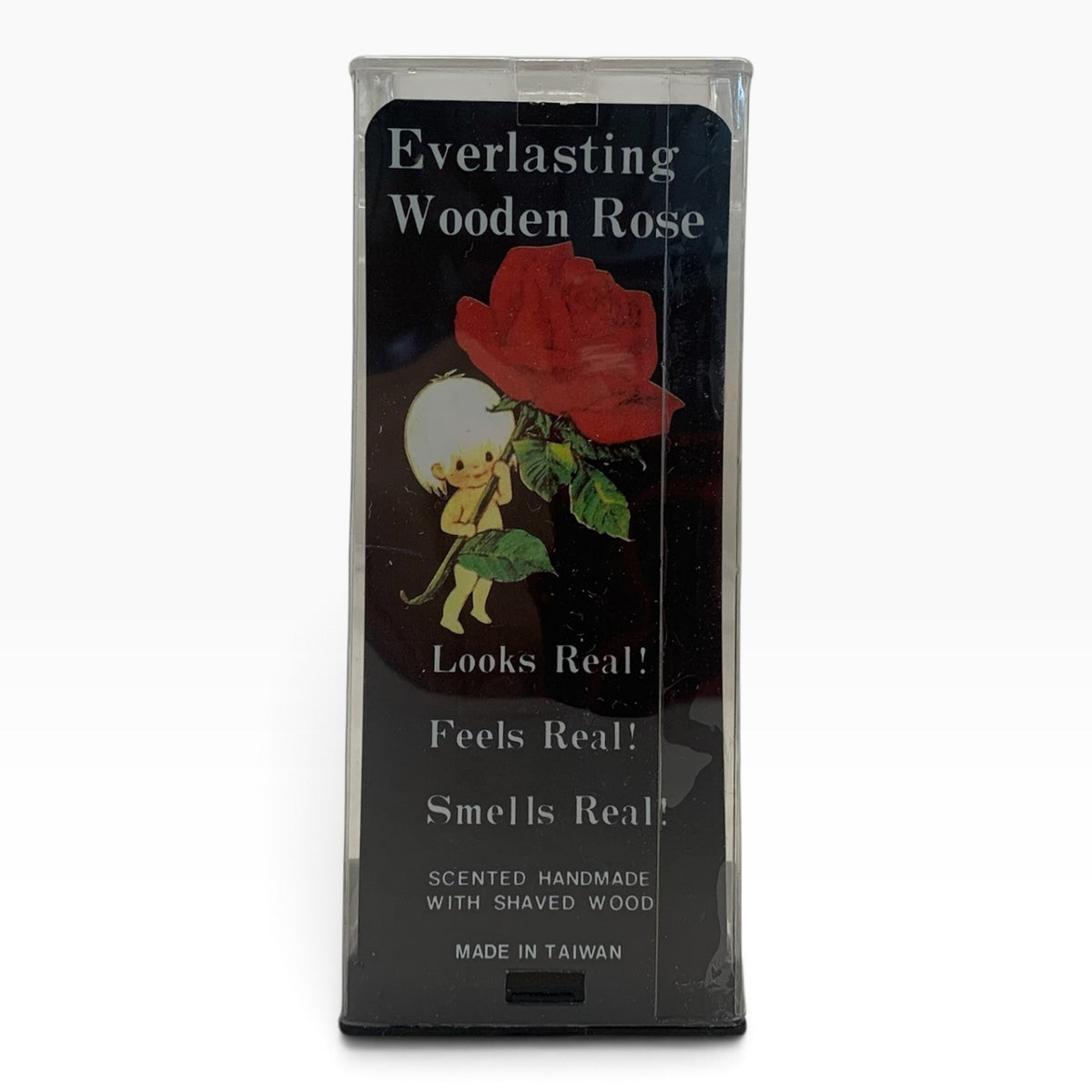 9531 - 5" Orange Everlasting Rose with Vase |TBD|
