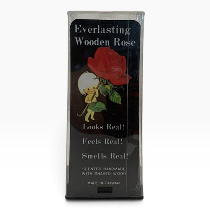 9531 - 5" Orange Everlasting Rose with Vase |TBD|
