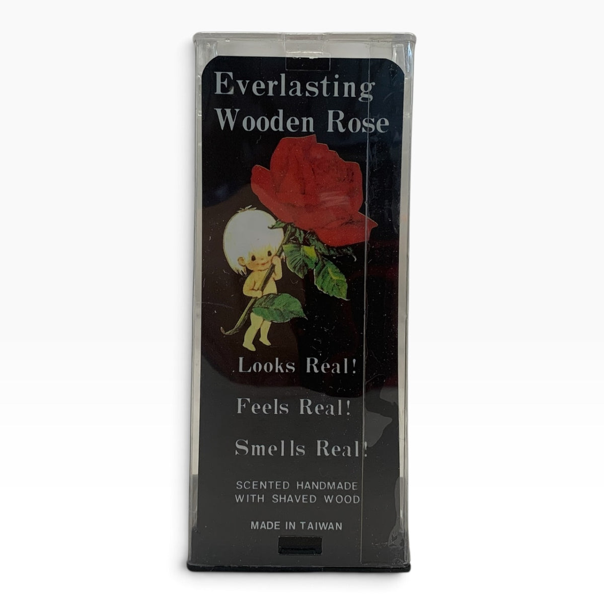 9531 - 5" Orange Everlasting Rose with Vase |TBD|