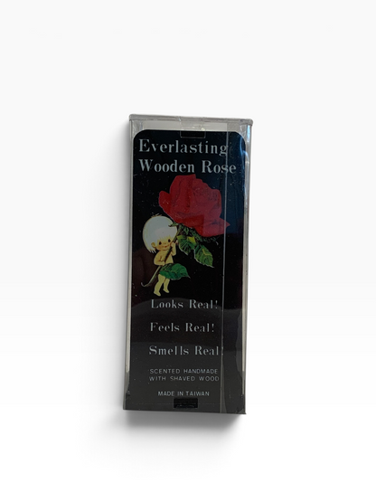 8595 - 5" Red Everlasting Rose with Vase |23-2|