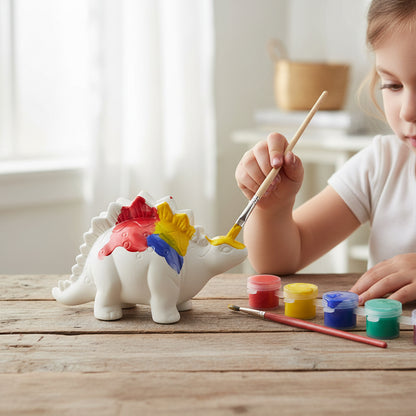 23642 - Stegosaurus Paintable Bank 5" |T-67|