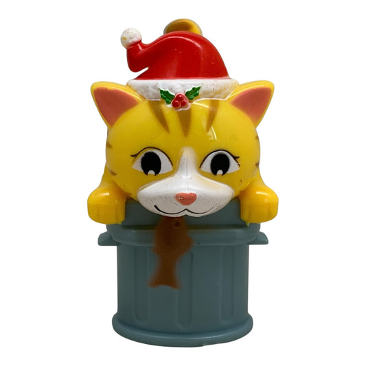 26891 - Cat With Fish Solar Bobble 4" |R-65 |