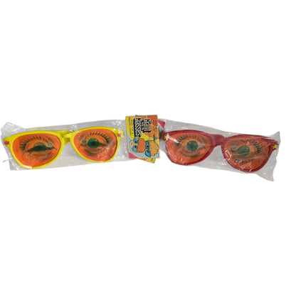 12629 - Pack of Two Giant Sun Glasses w/ Eyes 10-Inch |TBD|