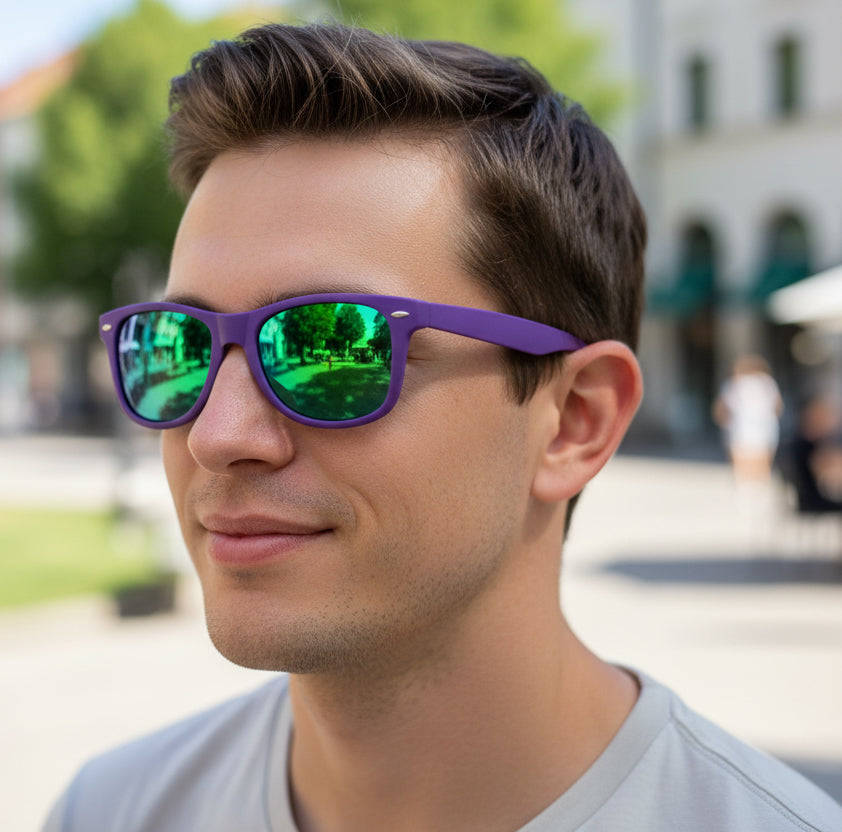 26752 - Purple Teen Soft Sunglasses 5" |3-23|