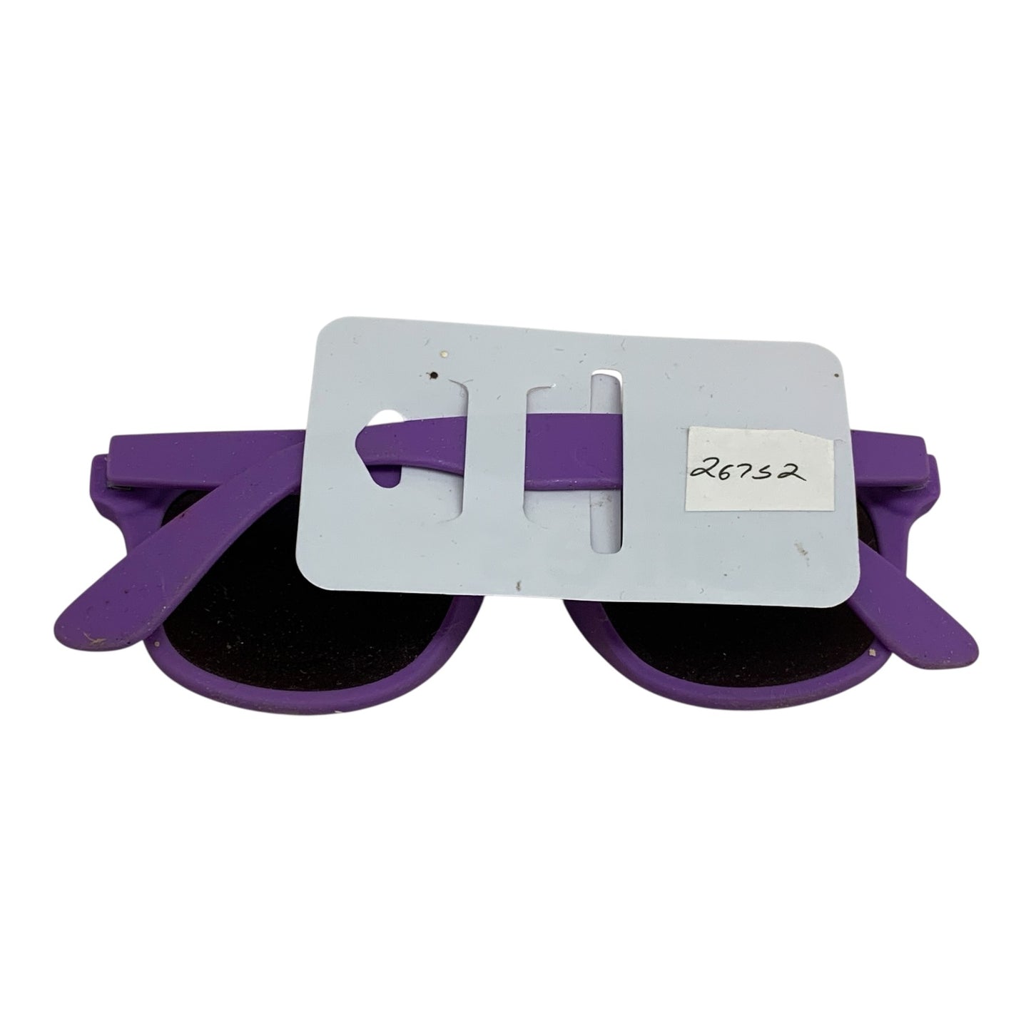 26752 - Purple Teen Soft Sunglasses 5" |3-23|