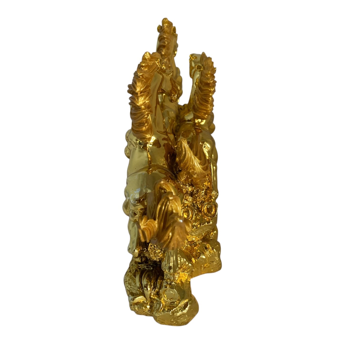9716 - 12" 3 Gold Horses - Galloping |Z-59|Store|