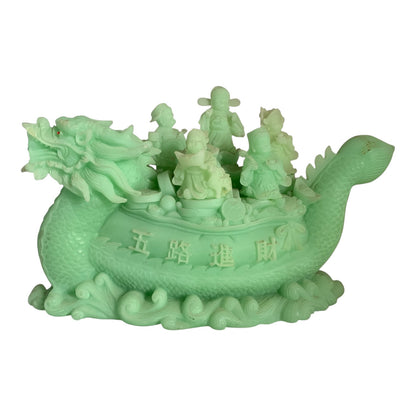 22378 - 14" 5 Green Monks - Dragon Boat |TBD|