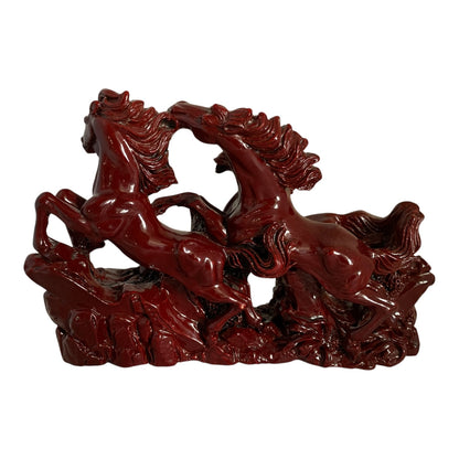 9501 - 10" 3 Red Horses - Galloping |Z-59|Store|