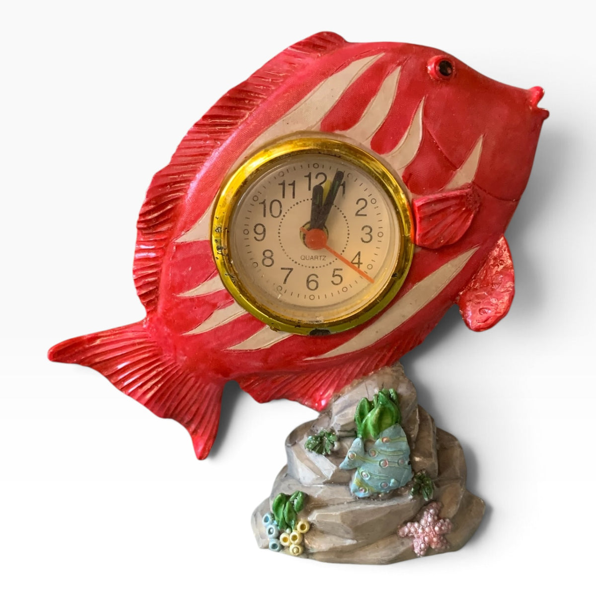 9155 - Red Fish Clock 6" |TBD|