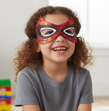 34000 - Spider-Girl Soft Eye Mask for Party 7" |TBD|