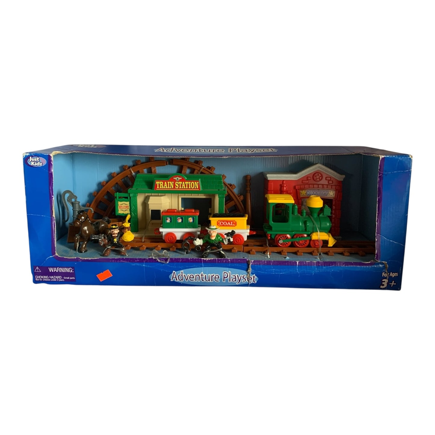 17955 - Vintage Just Kidz Adventure Playset Train Station 22" |TBD|